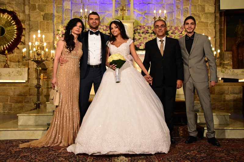 Wedding of Toni Chidiac and Joanna Khoury - Church